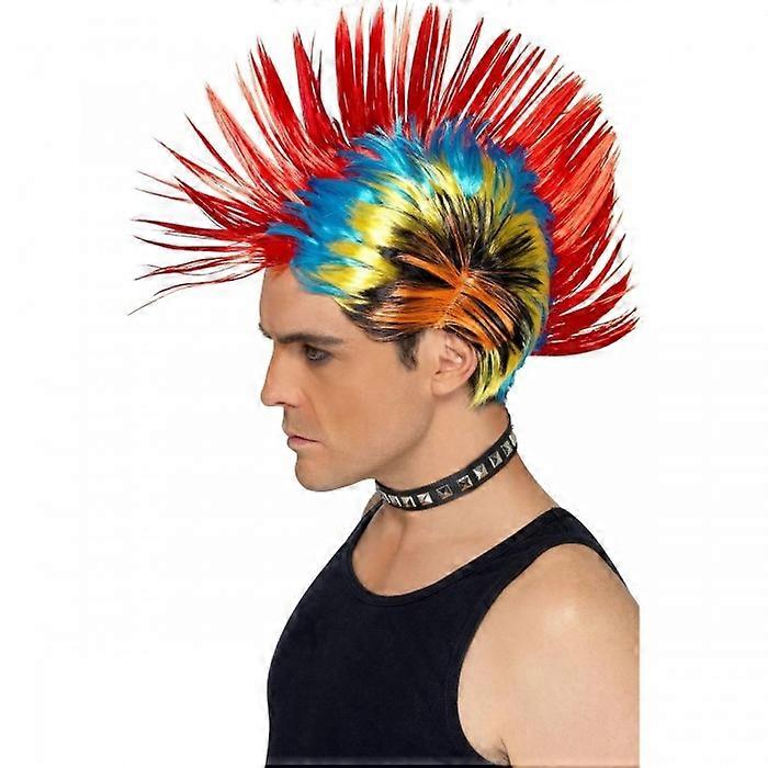 Smiffys 80s Street Punk Mohawk Wig