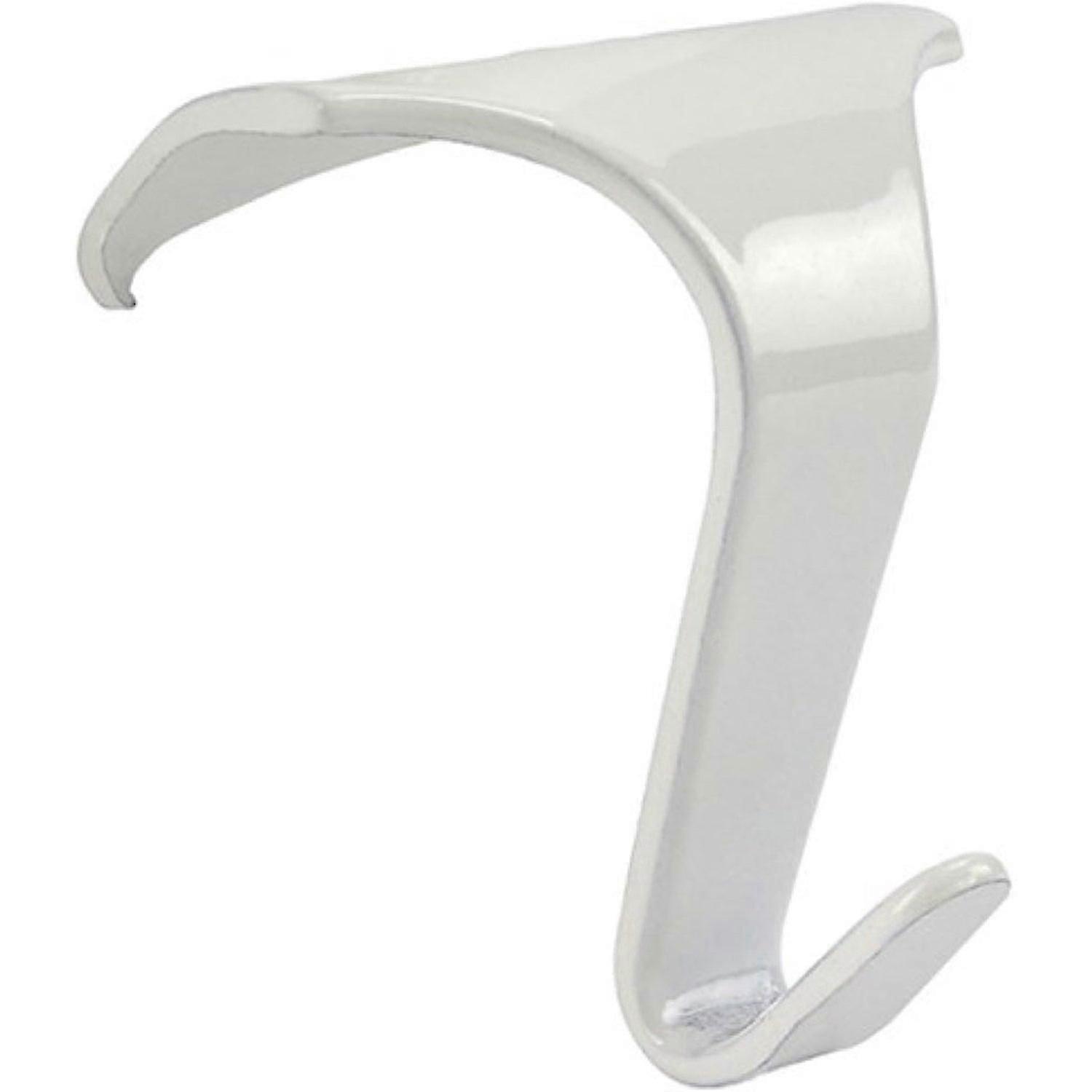 White Heavy Duty Picture Rail Hooks (4 Pack)