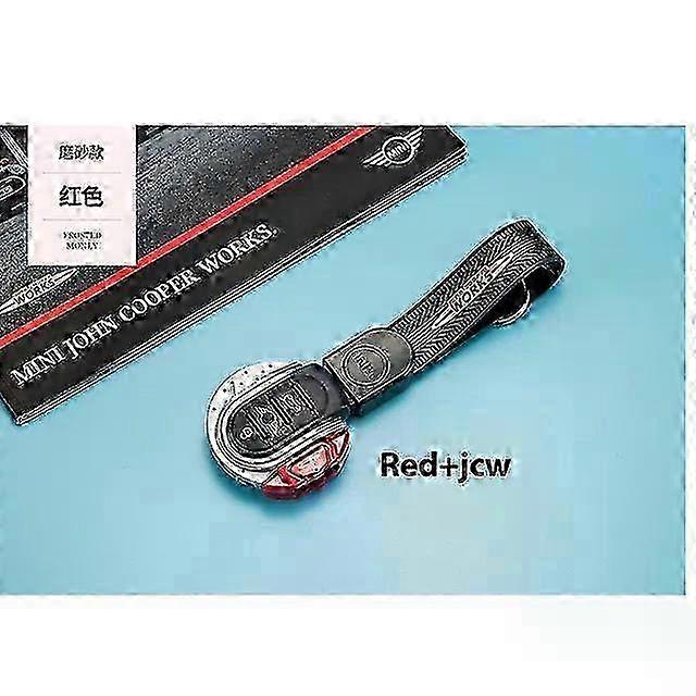 Key Cover for Mini Cooper F55 F56 F57 F54 F60 by JCW - ABS Plastic Key Case with Chain