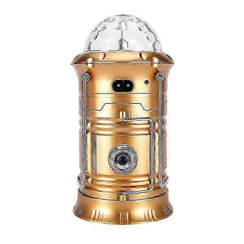 Solar Camping Lantern Flashlight Rechargeable Outdoor