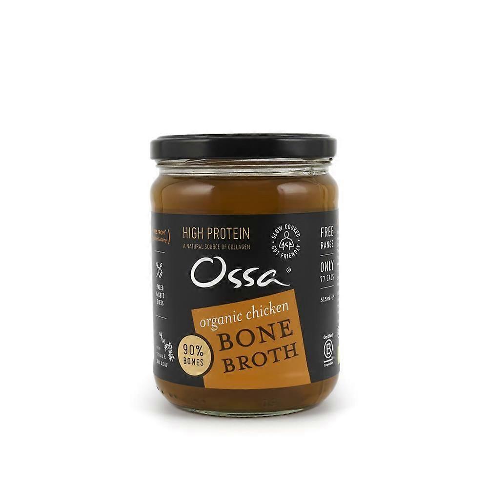 Ossa Organic Chicken Bone Broth Ambient 515ml - 2 Pack