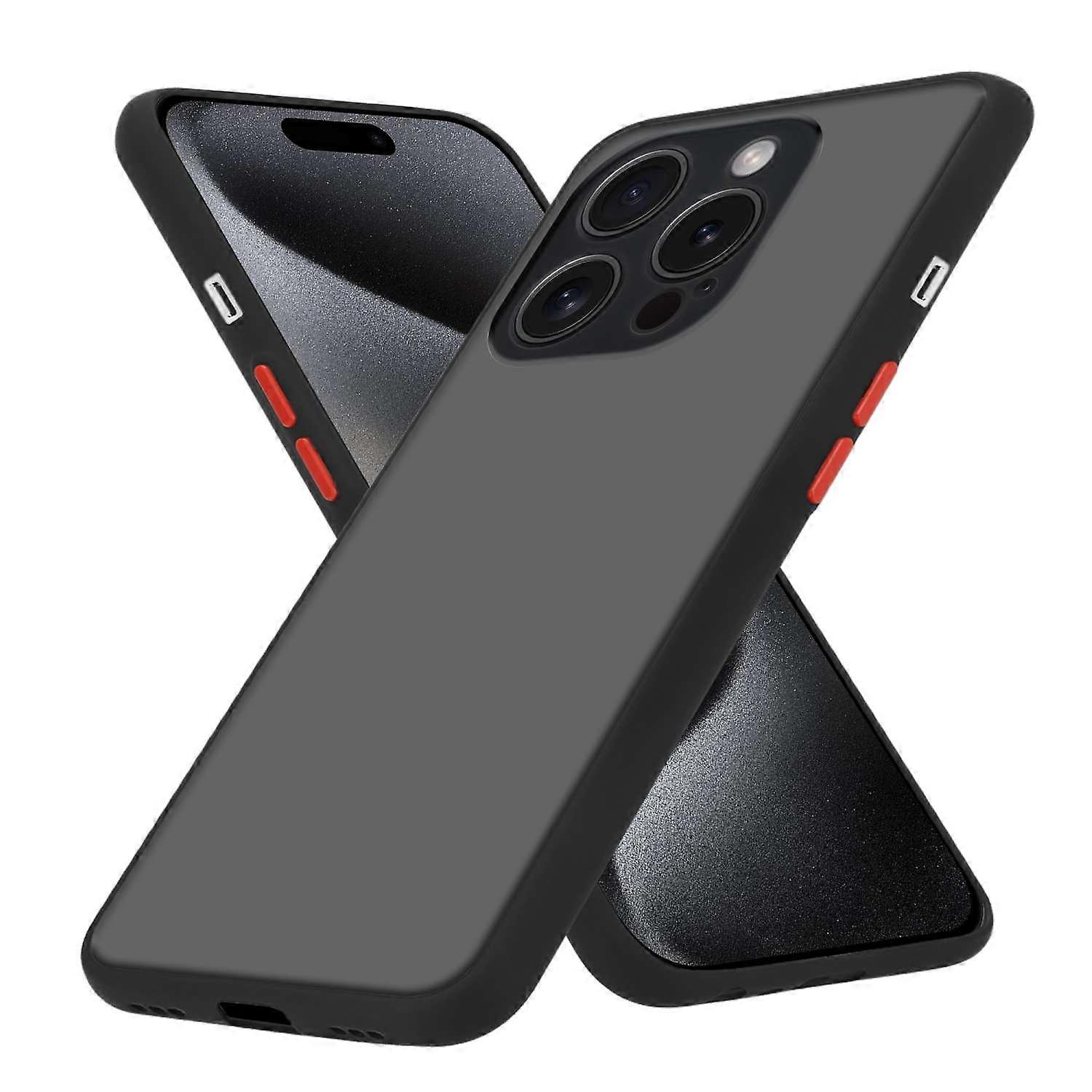 iPhone 15 PRO 保护壳 TPU 保护壳 - 哑光设计