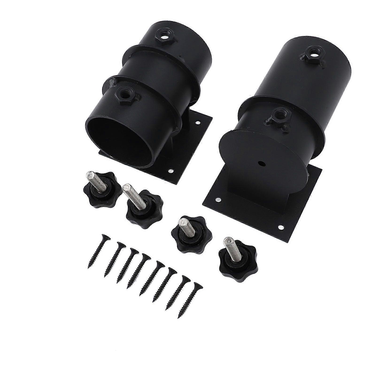 Heavy Duty Patio Umbrella Holder Metal Deck Mount Umbrella Stand Outdoor Umbrella Mount Bracket for Deck Railings
