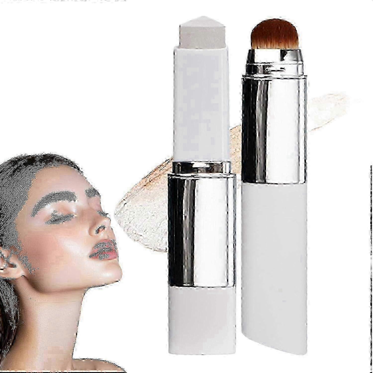 Blanc Cover Cream Stick V Color Changing Foundation with Brush, Lon...