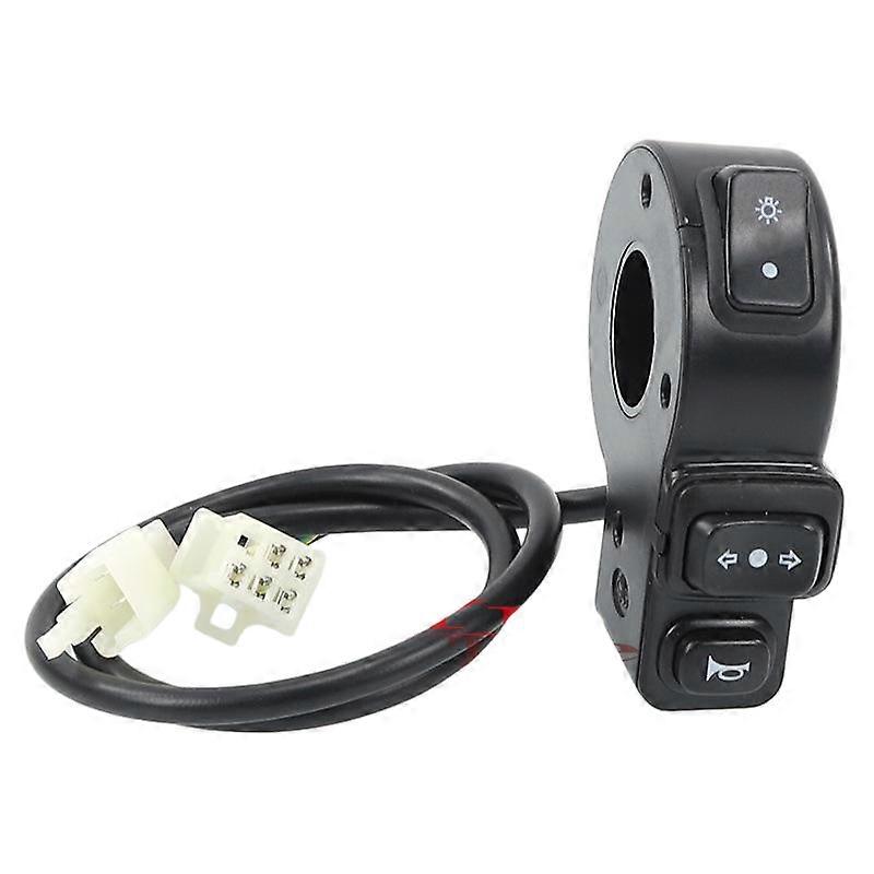Multifunctional switch, integrating three functions, suitable for all-terrain vehicles and other models