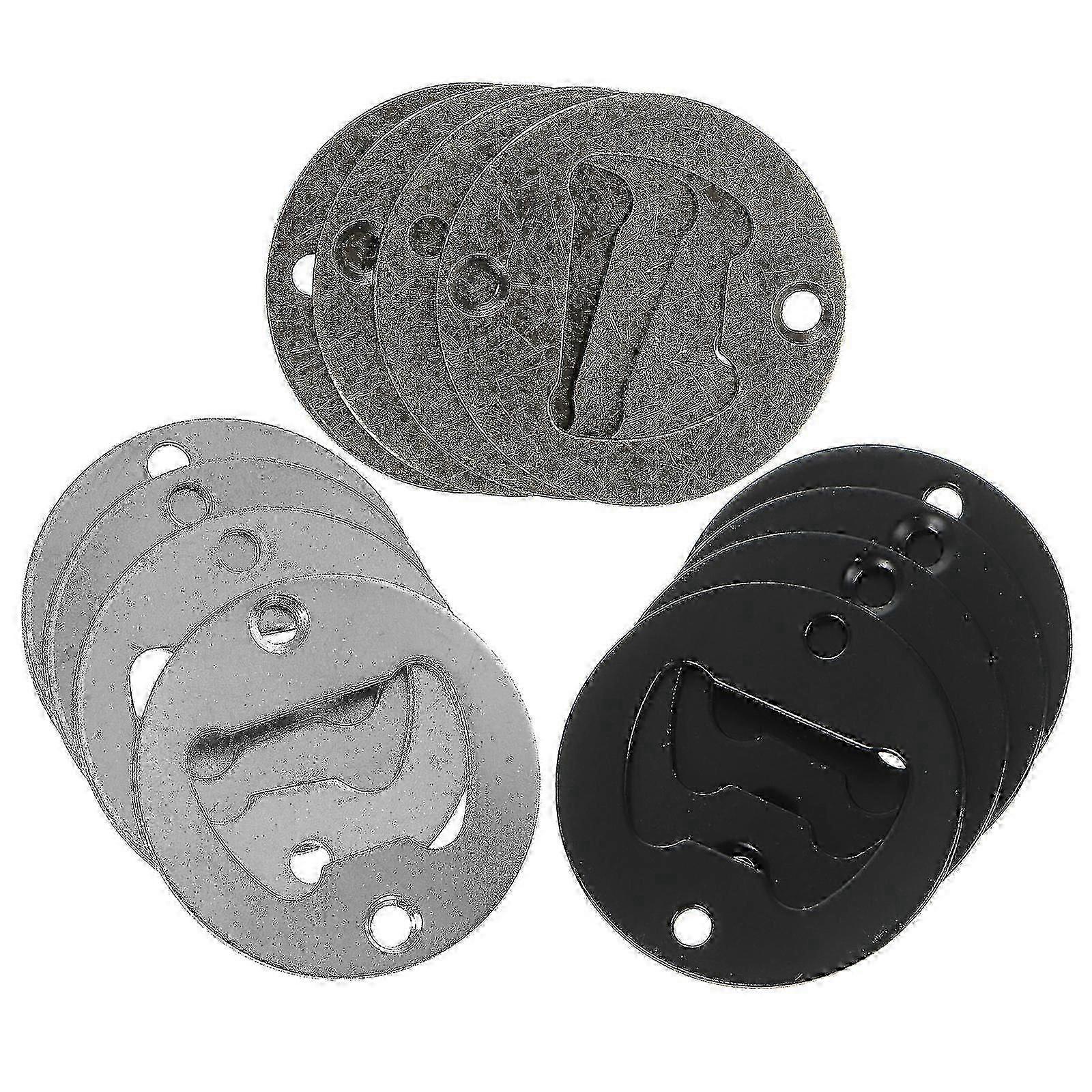 12pcs Bottle Opener Inserts DIY Accessories 4x4x0.1cm