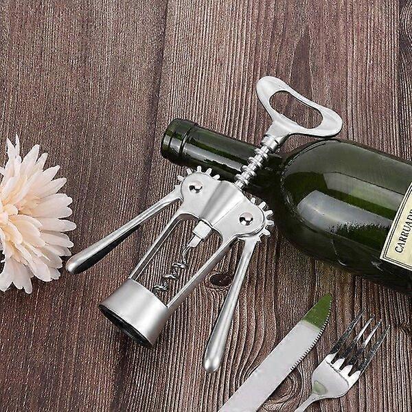Multifunctional wine opener, zinc alloy, about 220g