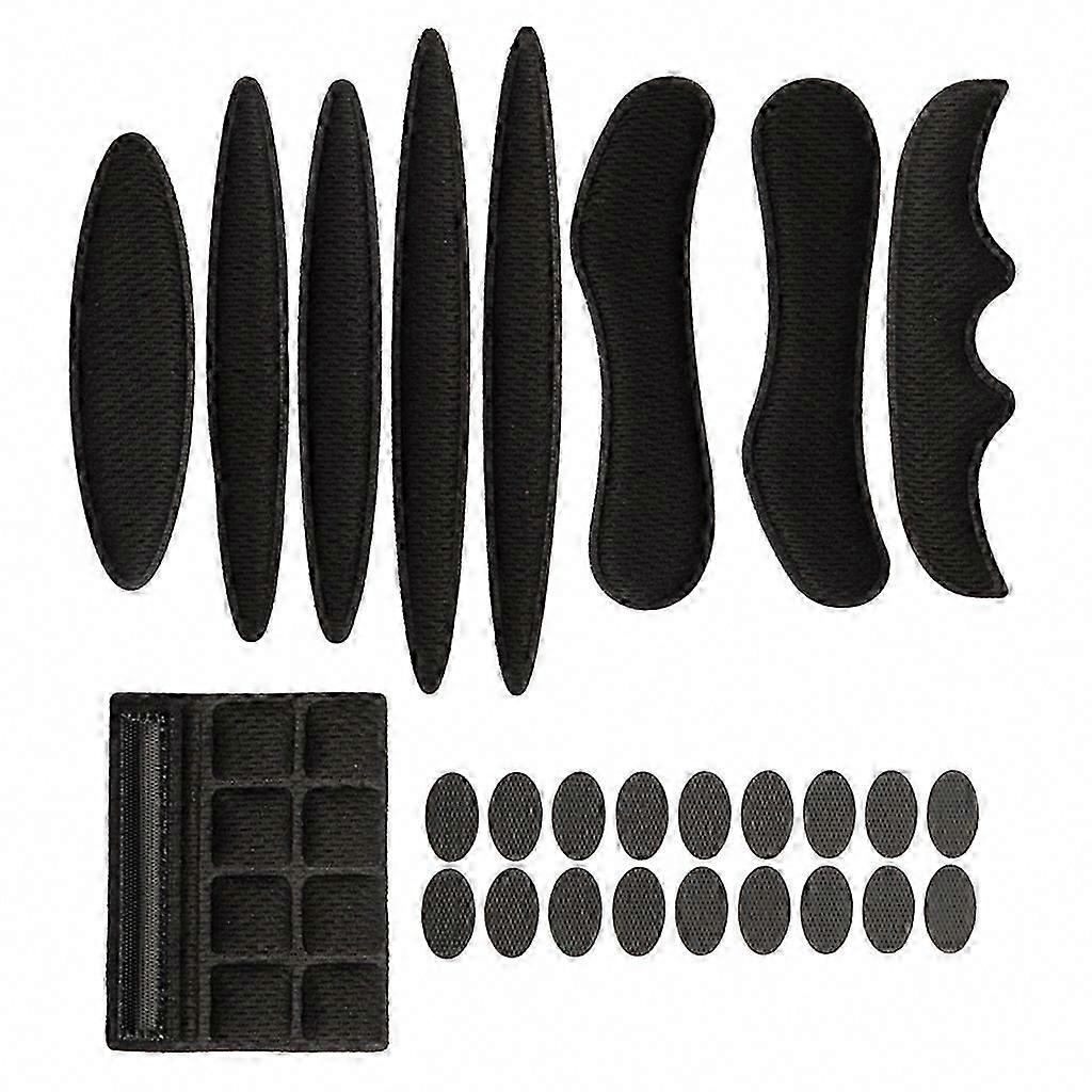 27Pcs Universal Helmet Padding Replacement Foam Cushion Pad for Motorcycle Helmets