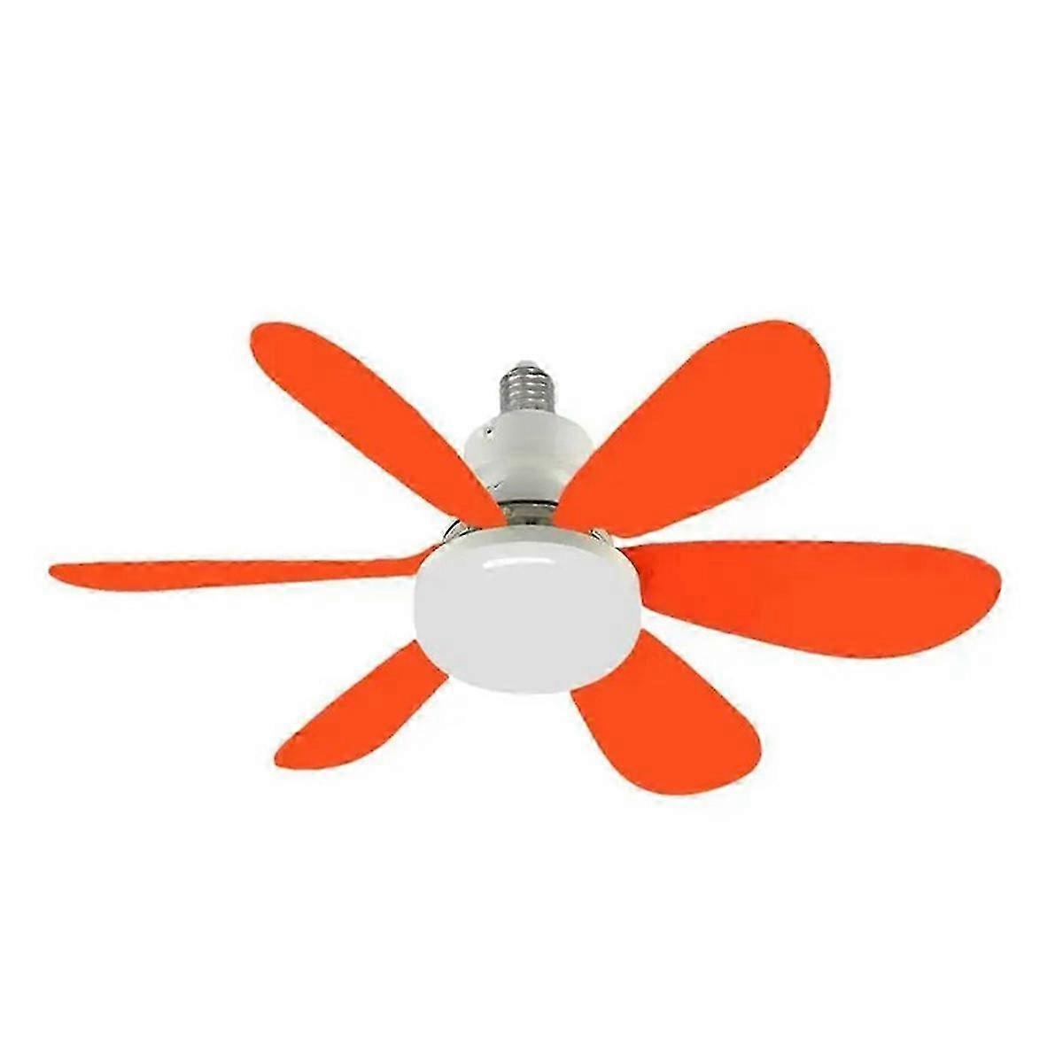 Ceiling Fans With Lights E27/26 Socket Screw In Ceiling Fan Orange,B
