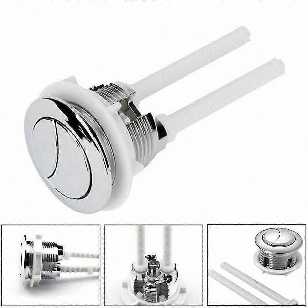 Dual Flush Button Replacement for Toilet Water Saving Cistern Tank Universal Fit