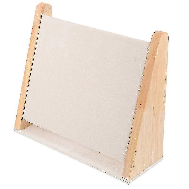 30.5X11.5cm Beige Retail Display Props & Models Desktop Jewelry Display Stand Jewelry Holder Practic