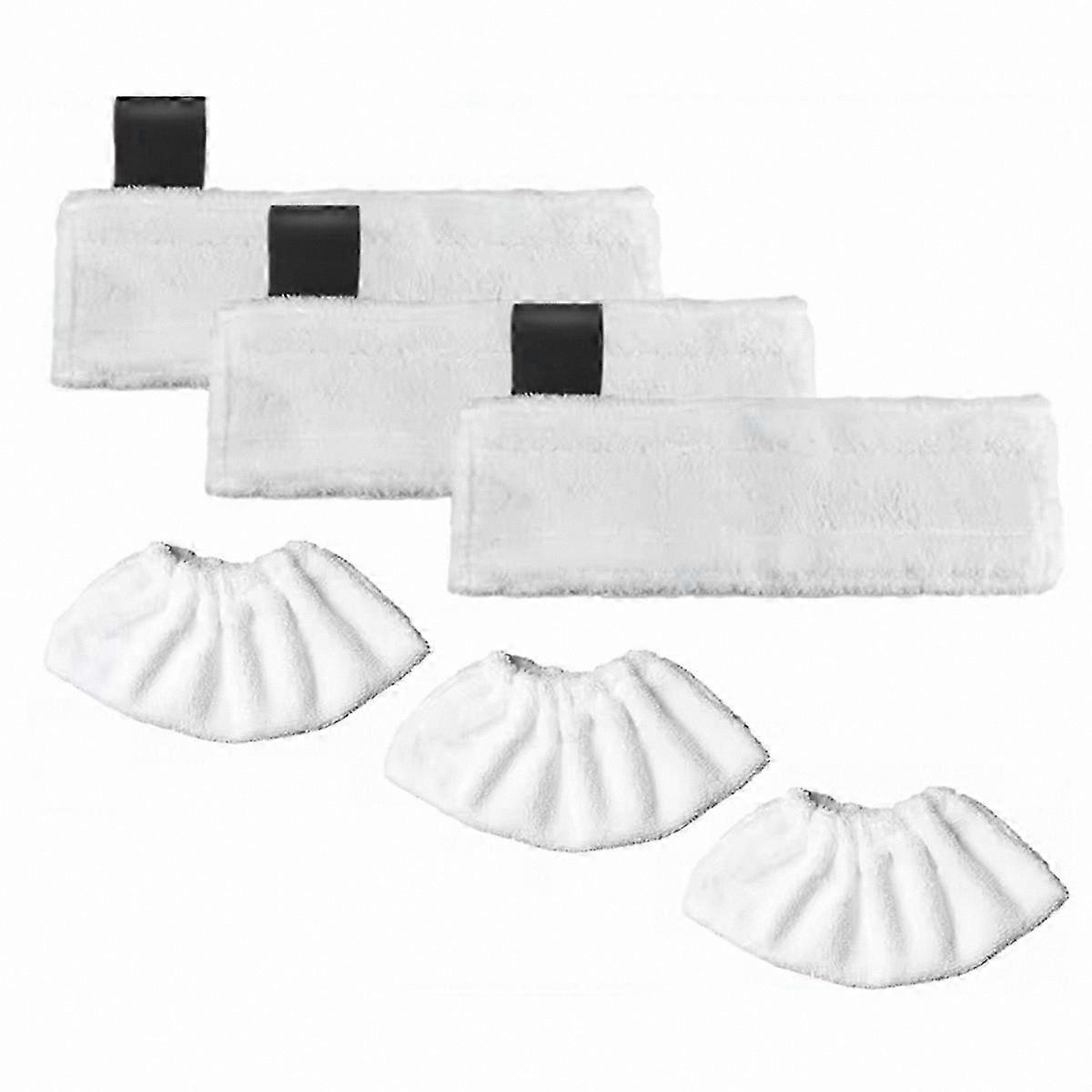Microfiber Cleaning Pads for Steam Mops Compatible with Easyfix Models SC2 SC3 SC4 SC5