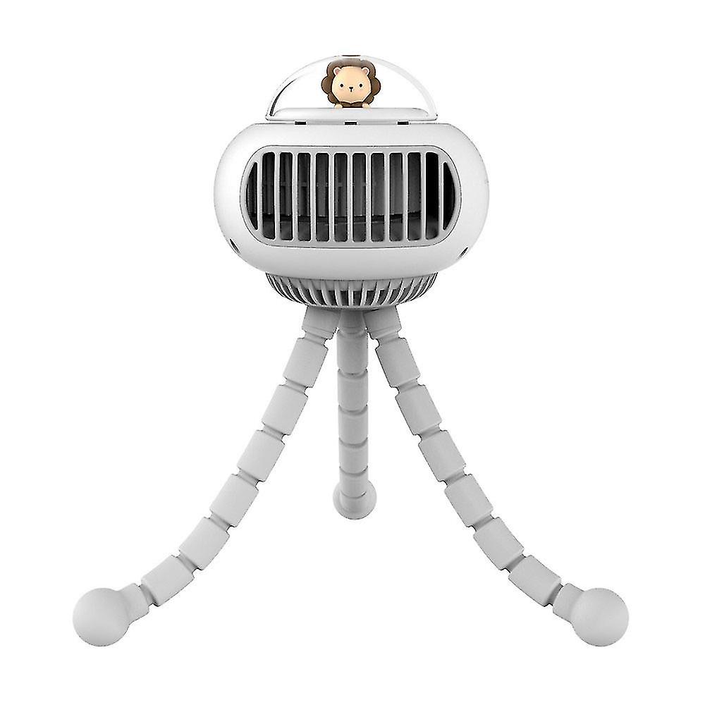 Passeggino Ventilatore Senza lama Polpo portatile Ventilatore multifunzione Ventilatori ricaricabili