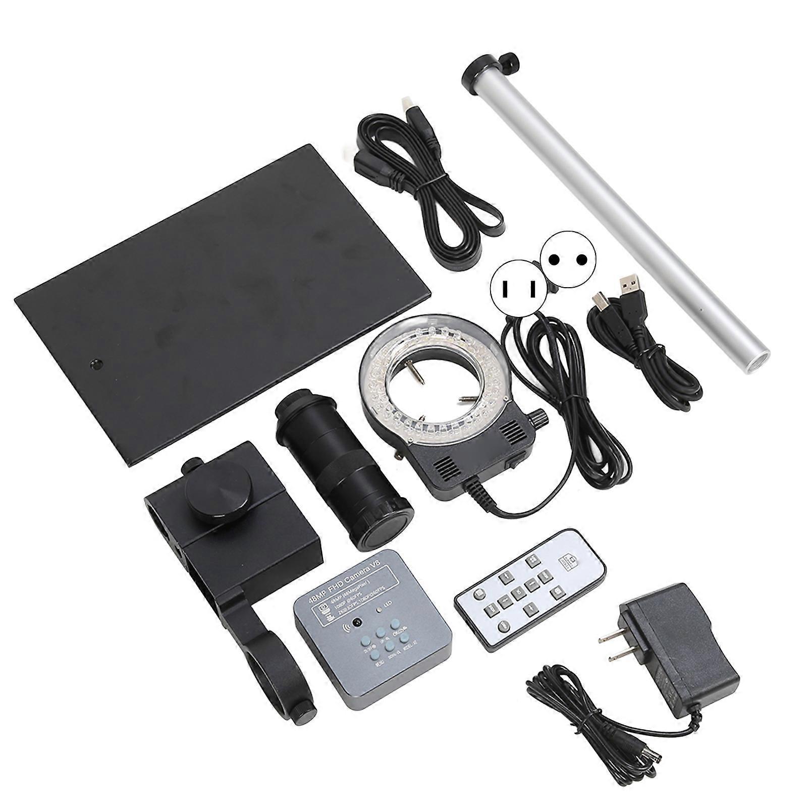 USB Microscope HY-1135D 24MP 1080P 8X-130X with Adjustable Stand