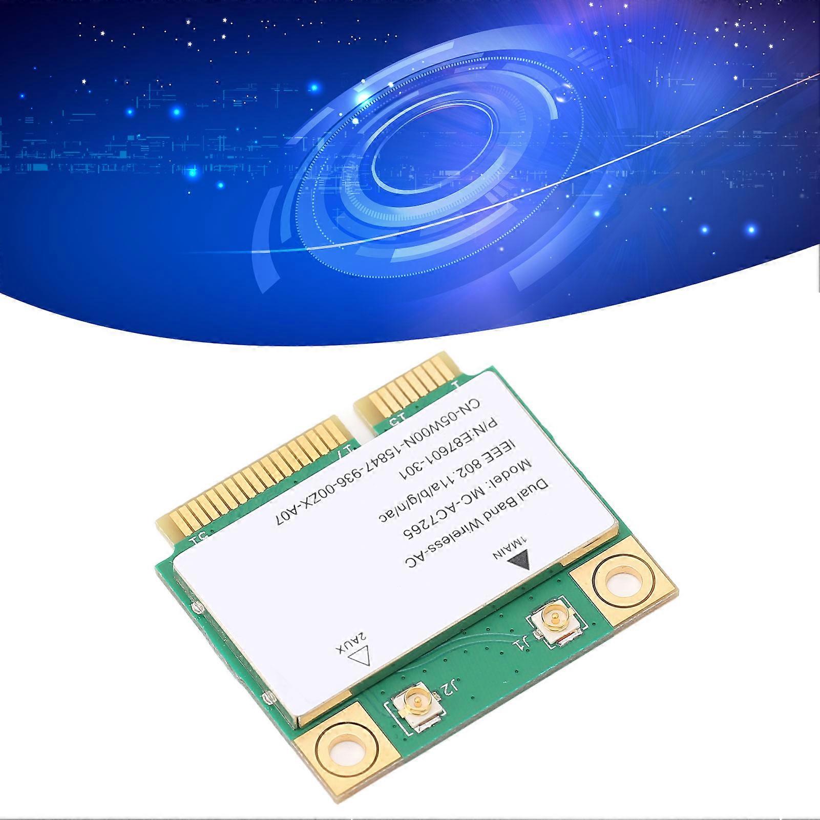 MC-AC7265 Mini PCI-E Wifi Module 867Mbps Dual Band BT4.2