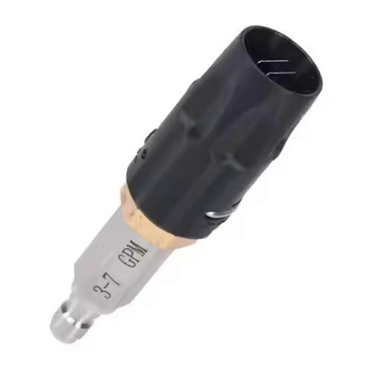 Adjustable Downstream Soft Wash Nozzle, Twist Nozzle 0 to 60 Spraying Pattern for Use with Pressure