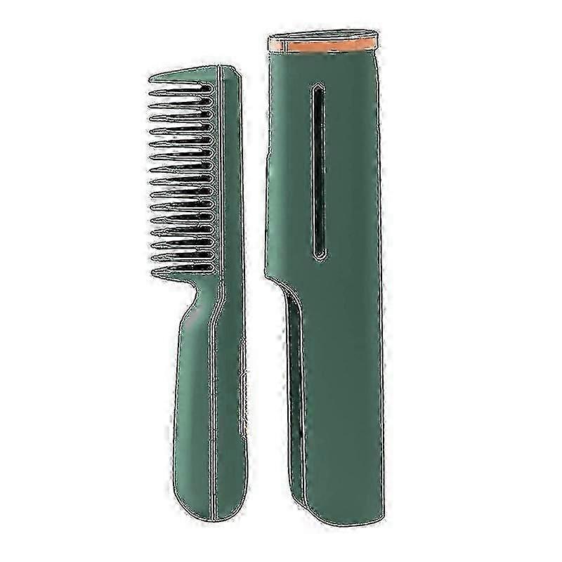 Portable Hair Dryer Brush with USB, Negative Ionic Technology for Quick Styling - Straight