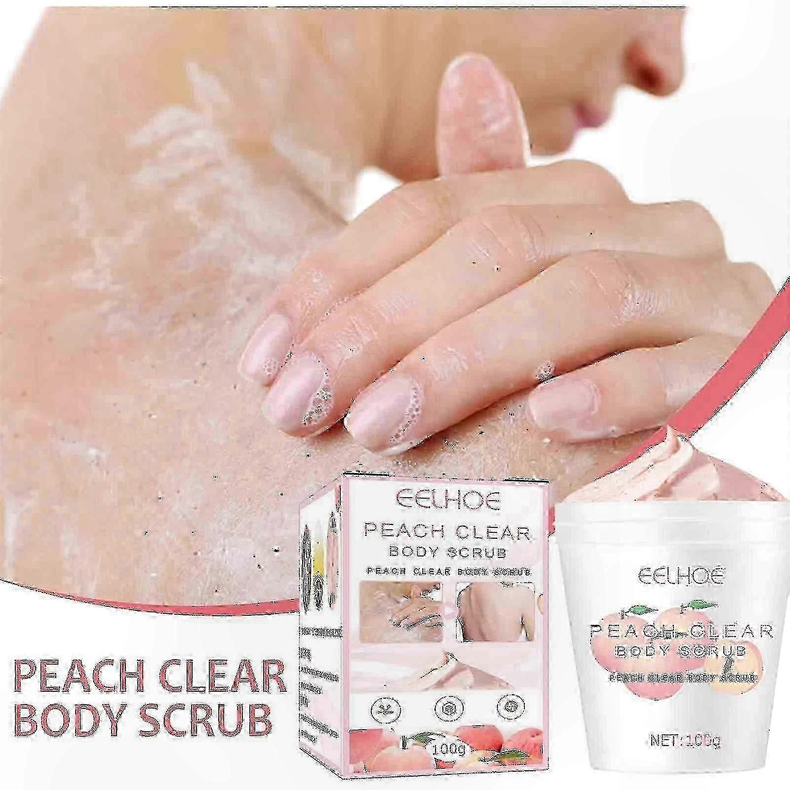 Exfoliating Peach Scrub for Soft and Smooth Skin