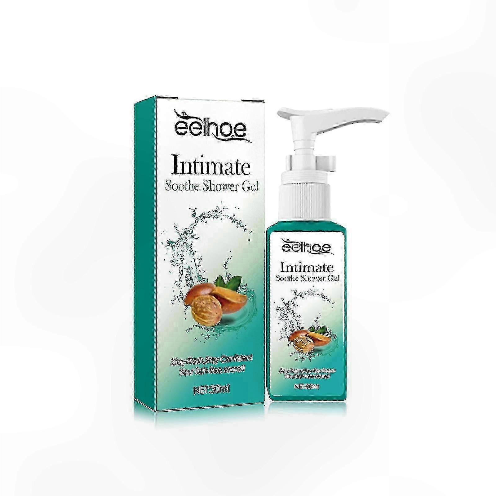 Hydrating Shower Gel for Sensitive Skin - Soothes Dryness, Redness, and Irritation with Light Scent, 30ml