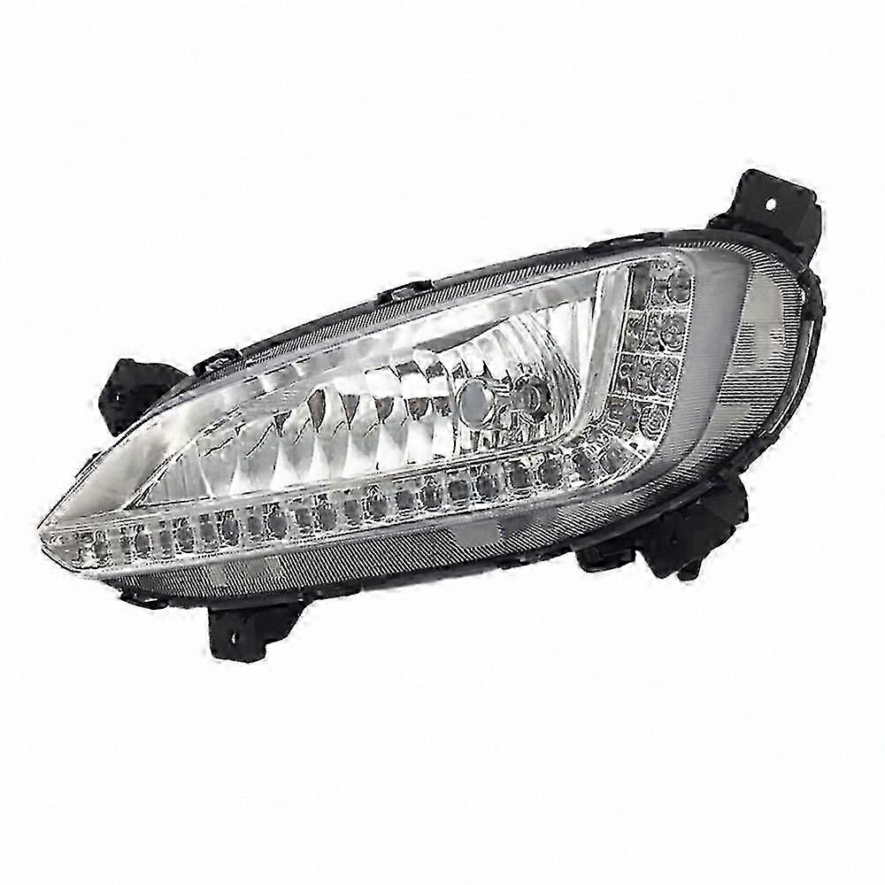 LED DRL Fog Light Assembly Compatible with 2013-2017 SUV Models-sixi
