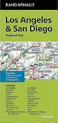 Rand McNally Folded Map: Los Angeles & San Diego Regional Map