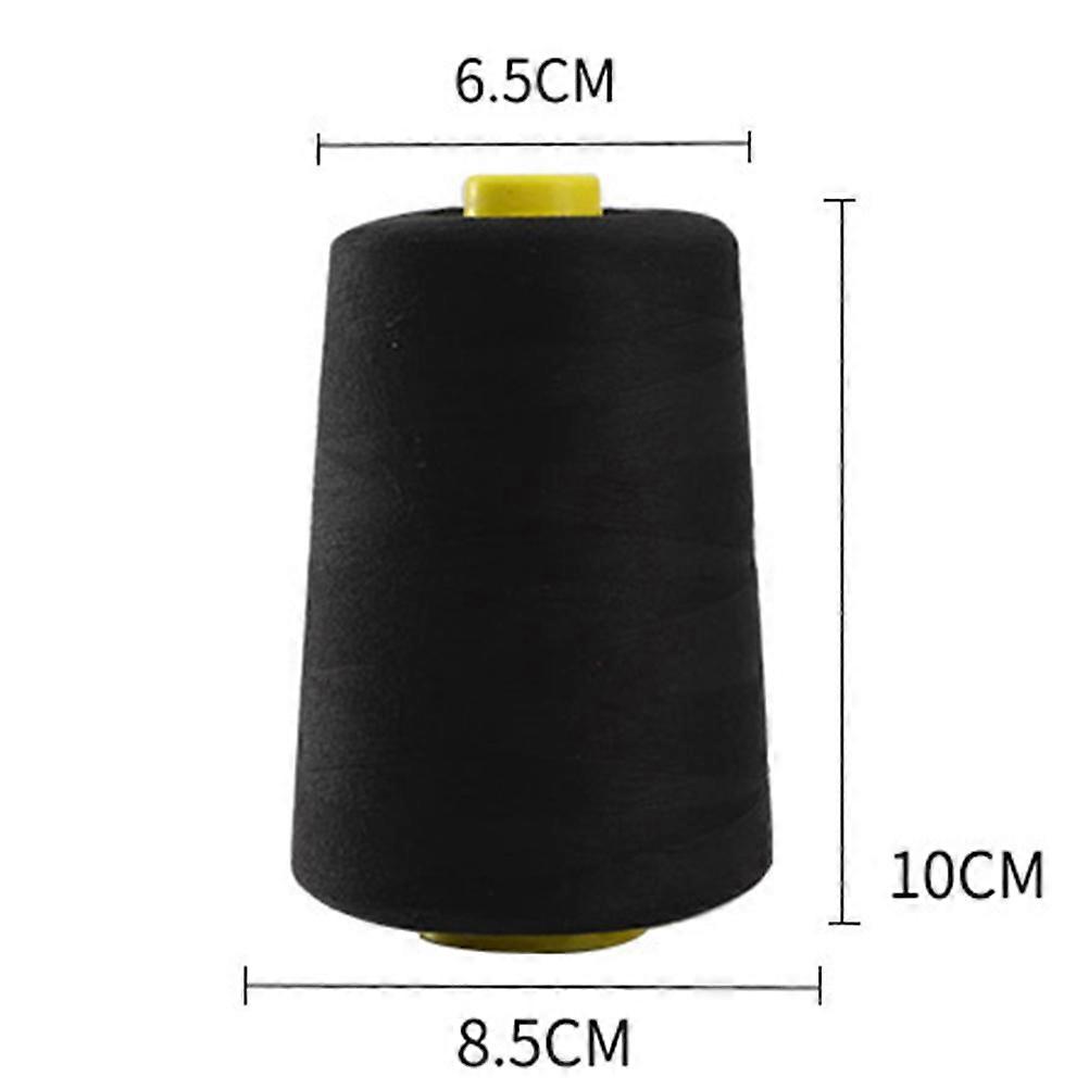 Polyester Sewing Threads Spools for Clothes Pants and Diy Craft Black High Tensile Strength for Sewing 1Pack