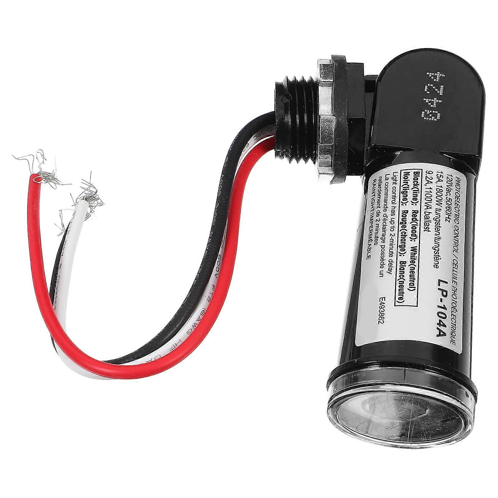 Light Sensor for Outdoor Lighting Lamp Switch Light Sensor with 5Pcs Pack