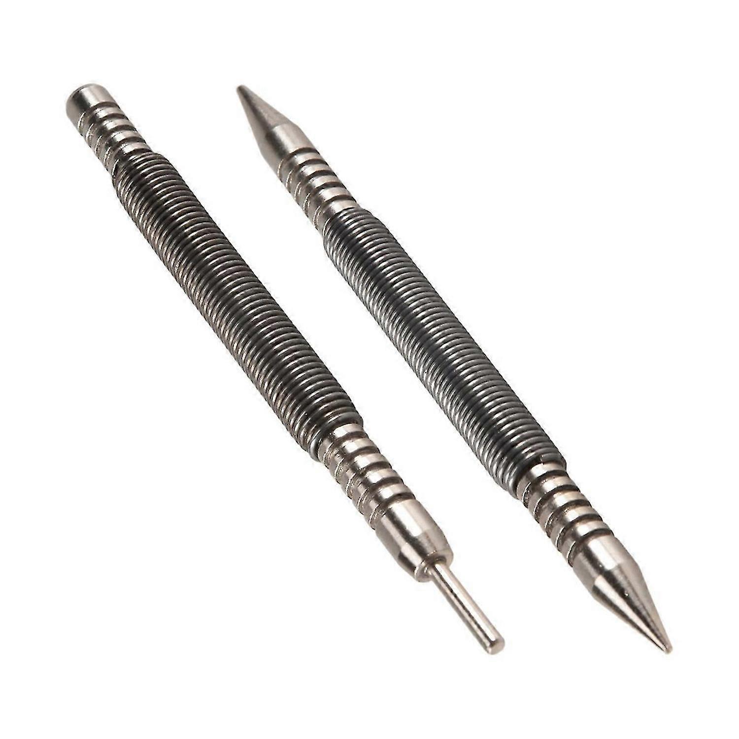 2Pcs Hinge Pin Tool 1/32 2/32inch Hammerless Pogo Pin Punch Door Hinge Pin Removal Tool Small Spring