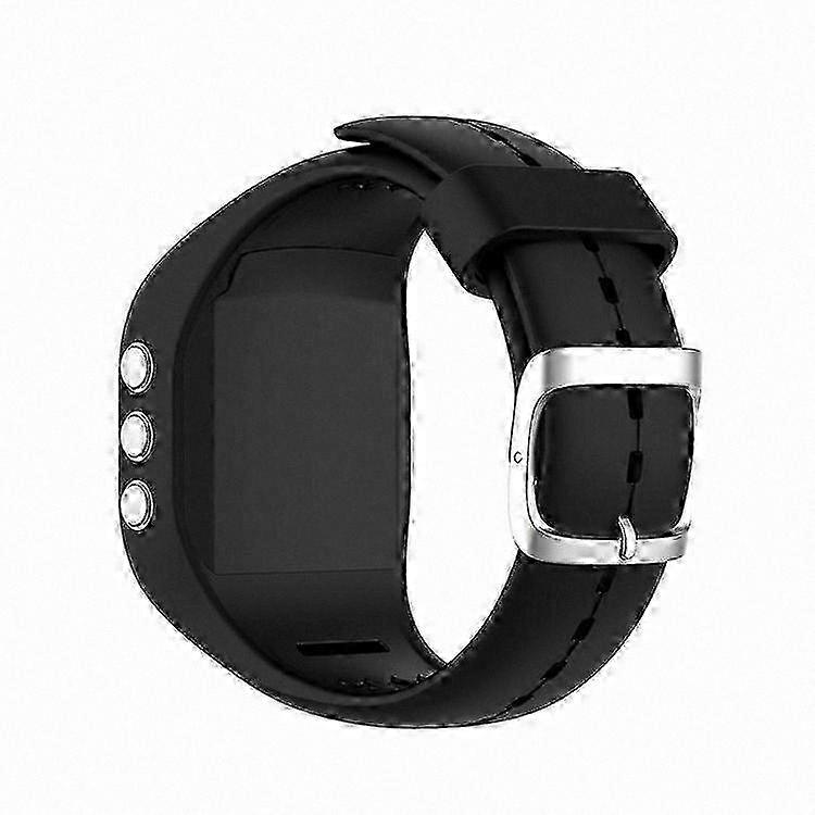 Soft Silicone Smartwatch Strap for Fitness Tracker Bands, Durable Replacement Accessory