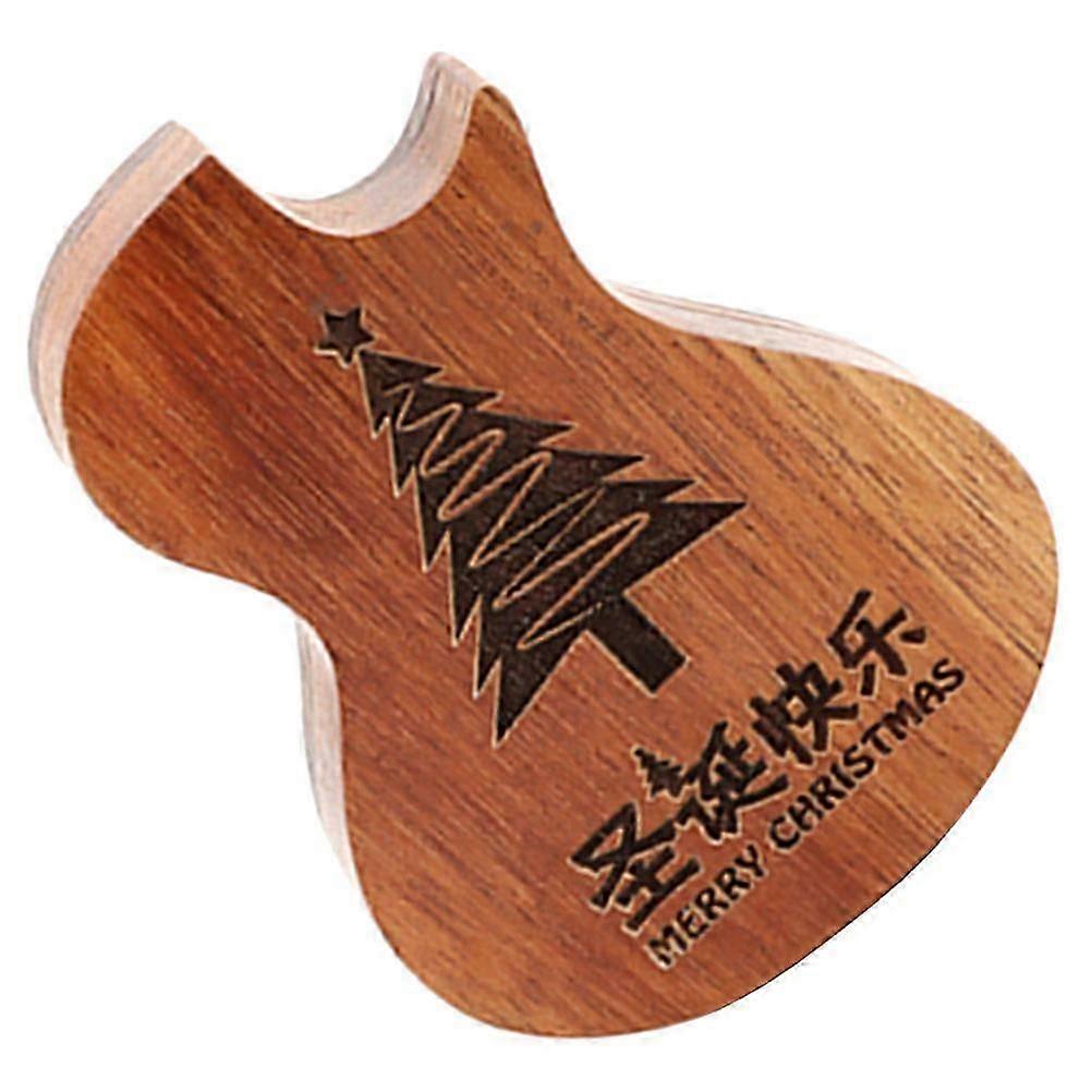 Guitar Pick Holder Musical Instruments Accessory Christmas Gift Portable Functionality 1 Set