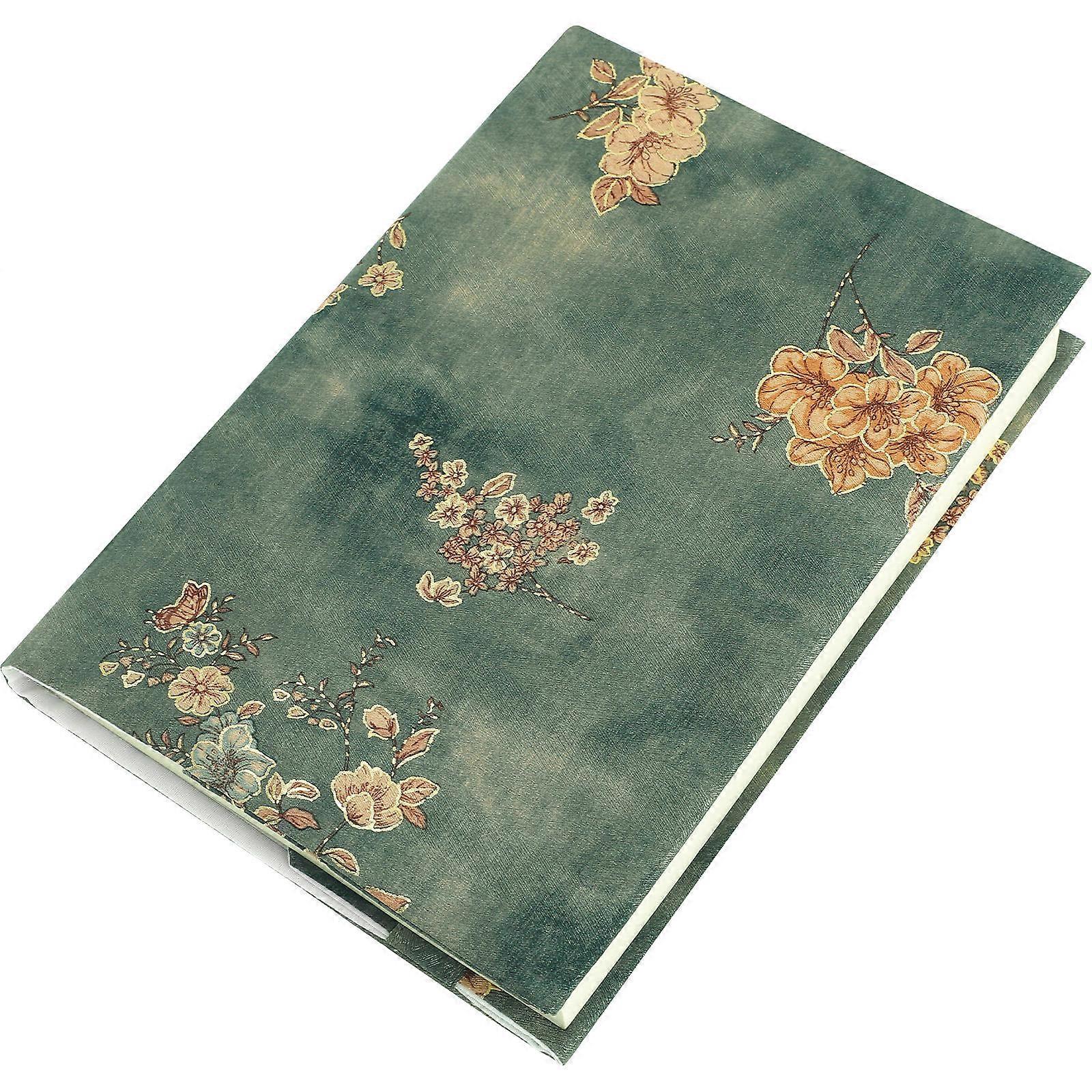 Book Accessory Adjustable Book Cover Protector for Notebooks Multi Cotton Material Protect from Greasy Fingers 1Pc
