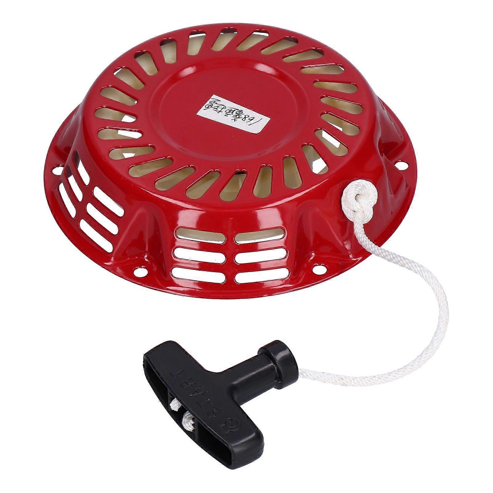 Pull Starter Rewind Generator Starting Accessory Assembly for 168f GX160 Engine Motor