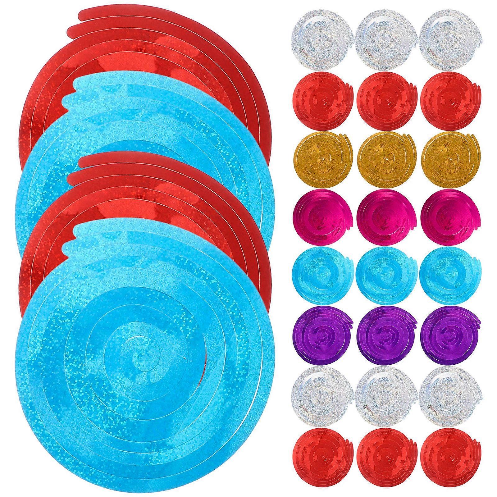 Hanging Swirl Decorations for Decor PVC 5Sets Ceiling Party Decor