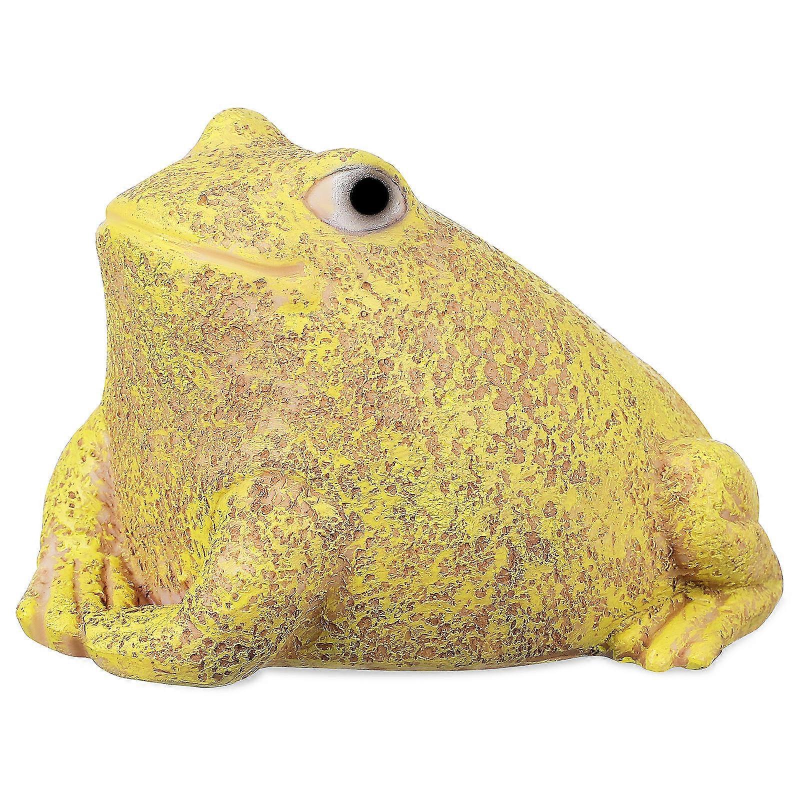 Key Saving Holder Frog Key Hider for Garden Use 2Pcs Resin Decoration
