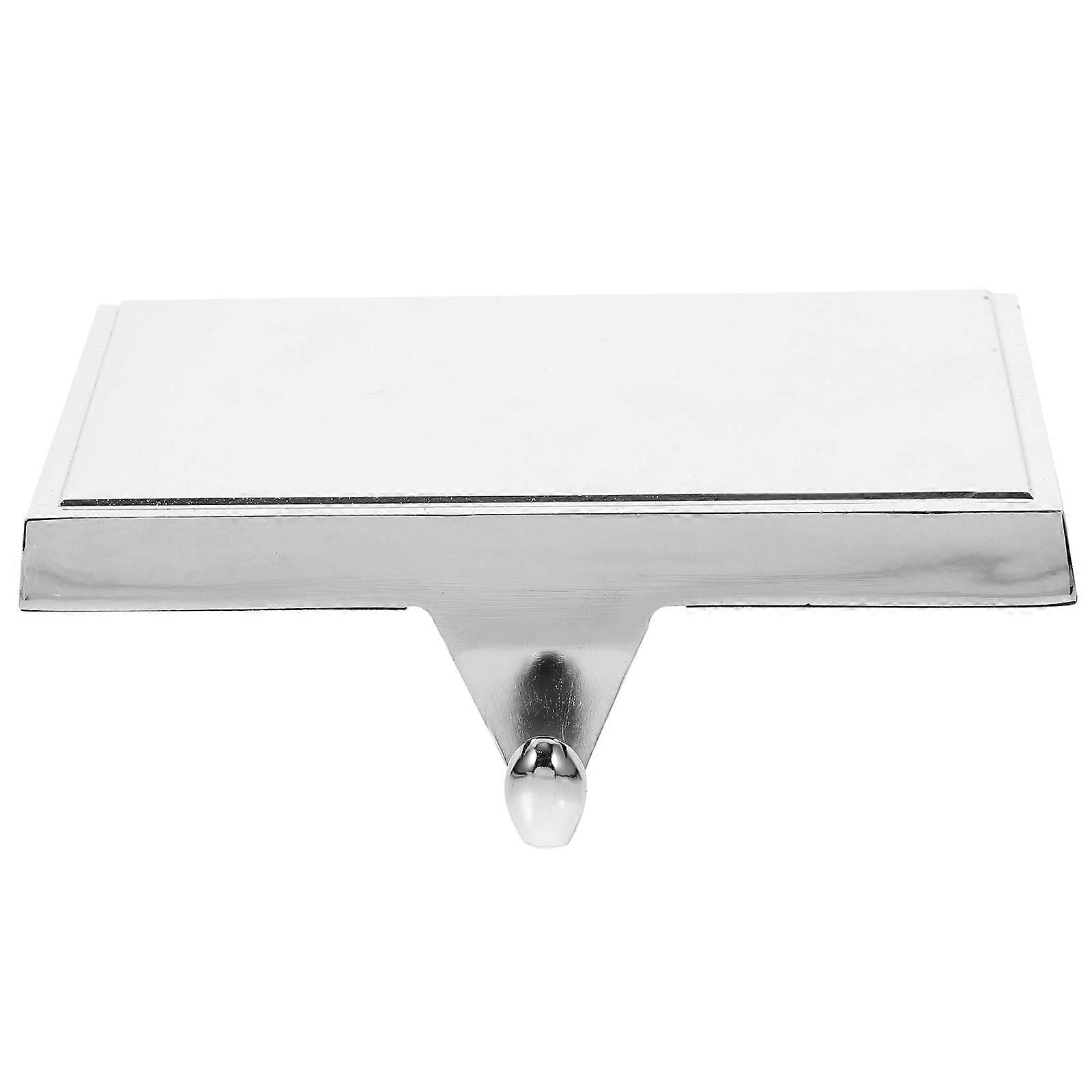 Metal Christmas Stocking Hook Fireplace Hanger for 5Pcs Silver Set