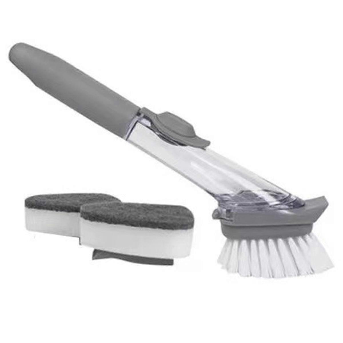 Soap Dispenser Dish Brush Professional Long-Handled Cleaning Brush