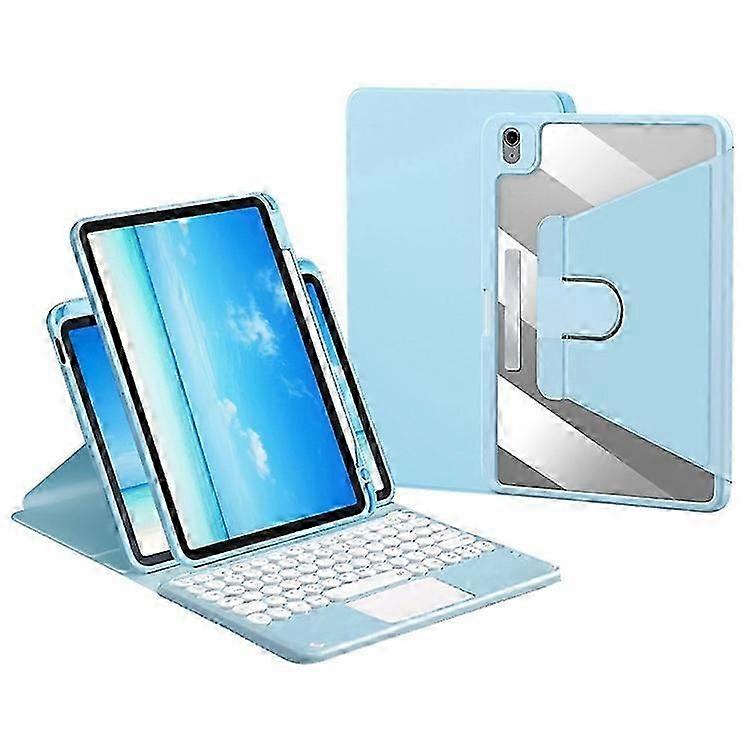 Compatible For iPad Air (2020) / (2022) / iPad Pro 11 (2018) / (2020) / (2021) / (2022) Detachable X7 Bluetooth Keyboard Case with