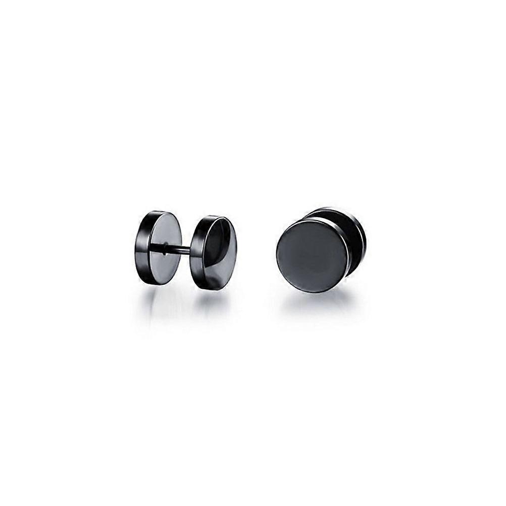 Piercing Studs Stainless Steel Dumbbell Ear Studs for Men 3Pcs Pair
