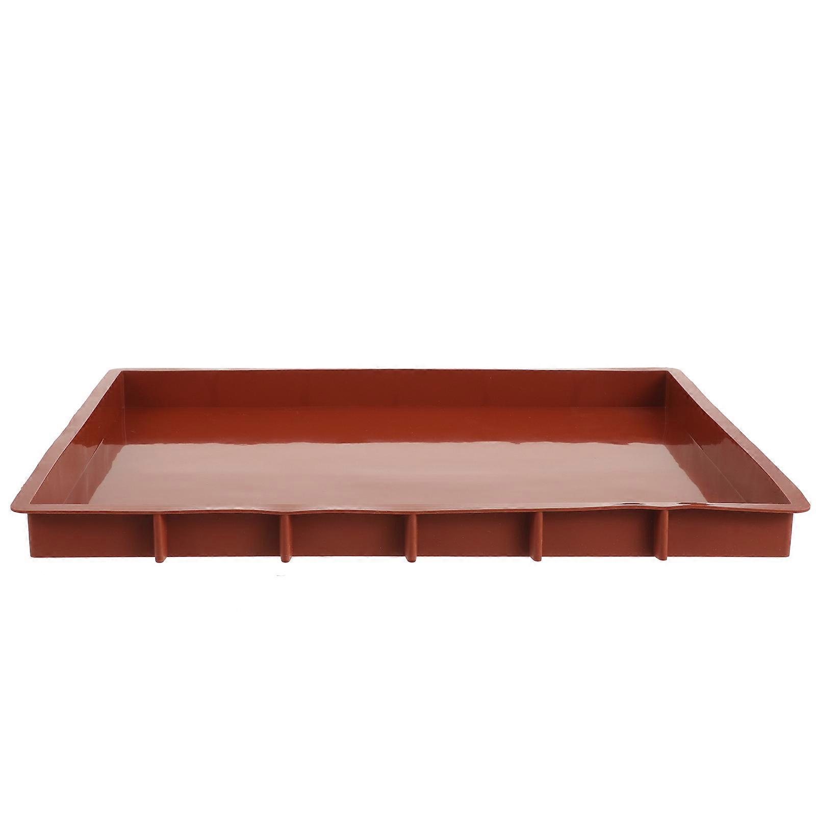 3Pcs Silicone Loaf Pan Rectangular Toast Baking Mold For Home Bakers Easy To Clean