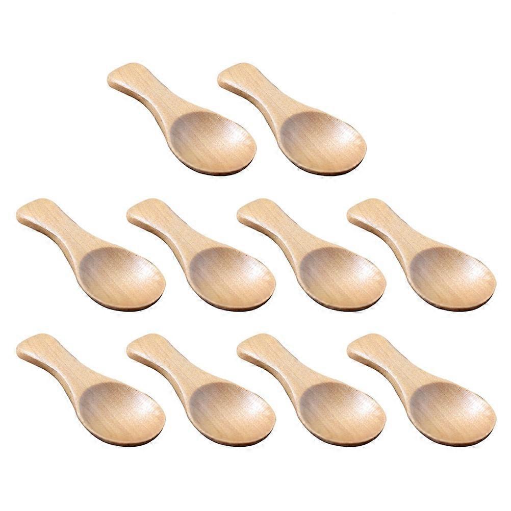 Mini Milk Powder Spoon 30Pcs Brief Style Perfect For Tea House Home Use Khaki 'Scooping Spices'