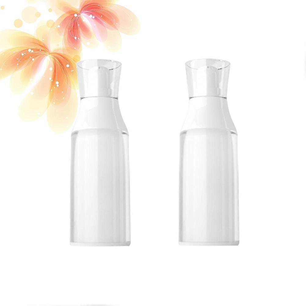 Portable White Emulsion Bottle Beak Shaped for Storage Use 4Pcs Set
