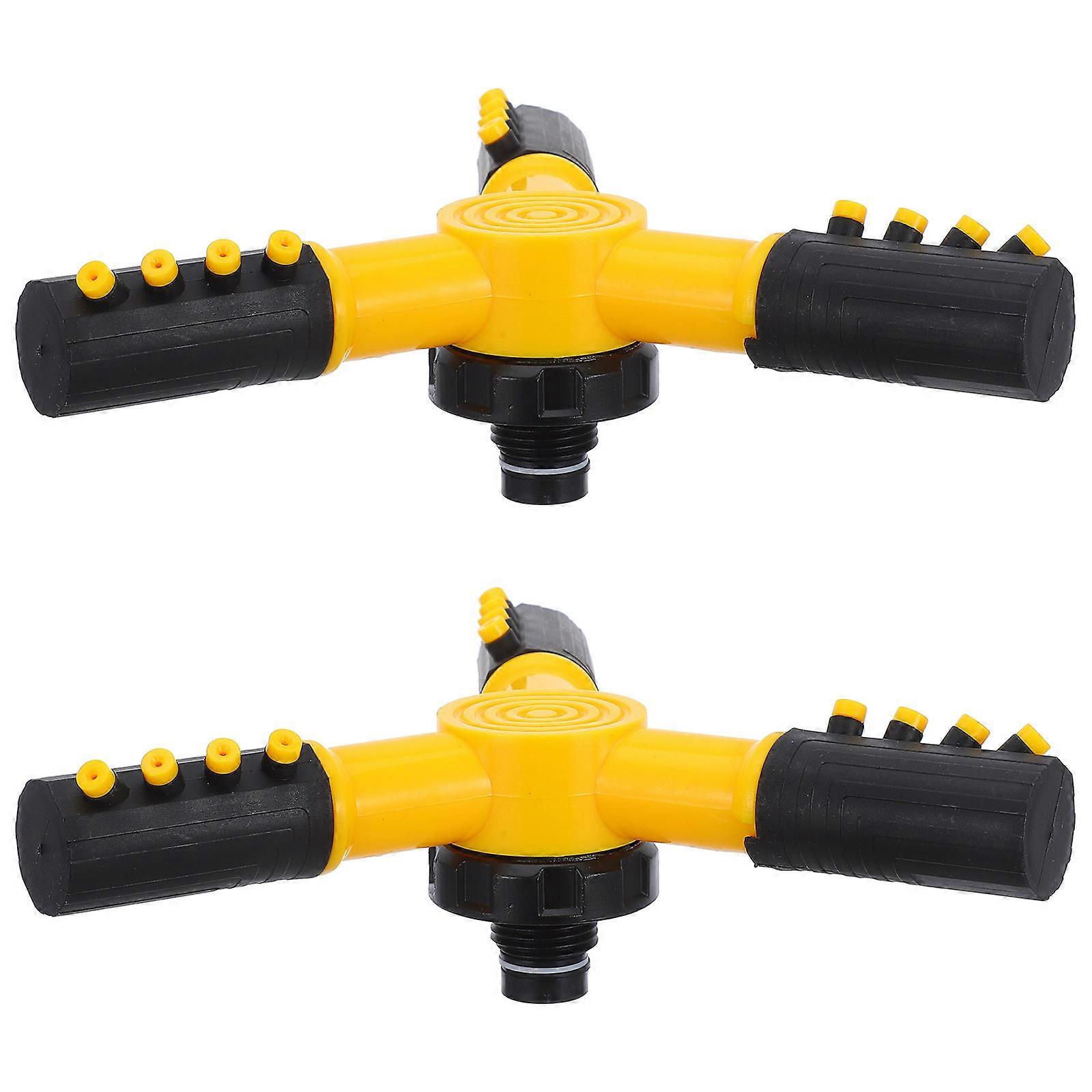 Sprinkler for Yard Automatic Rotating Sprinkler 10Pcs Garden Irrigation Tool