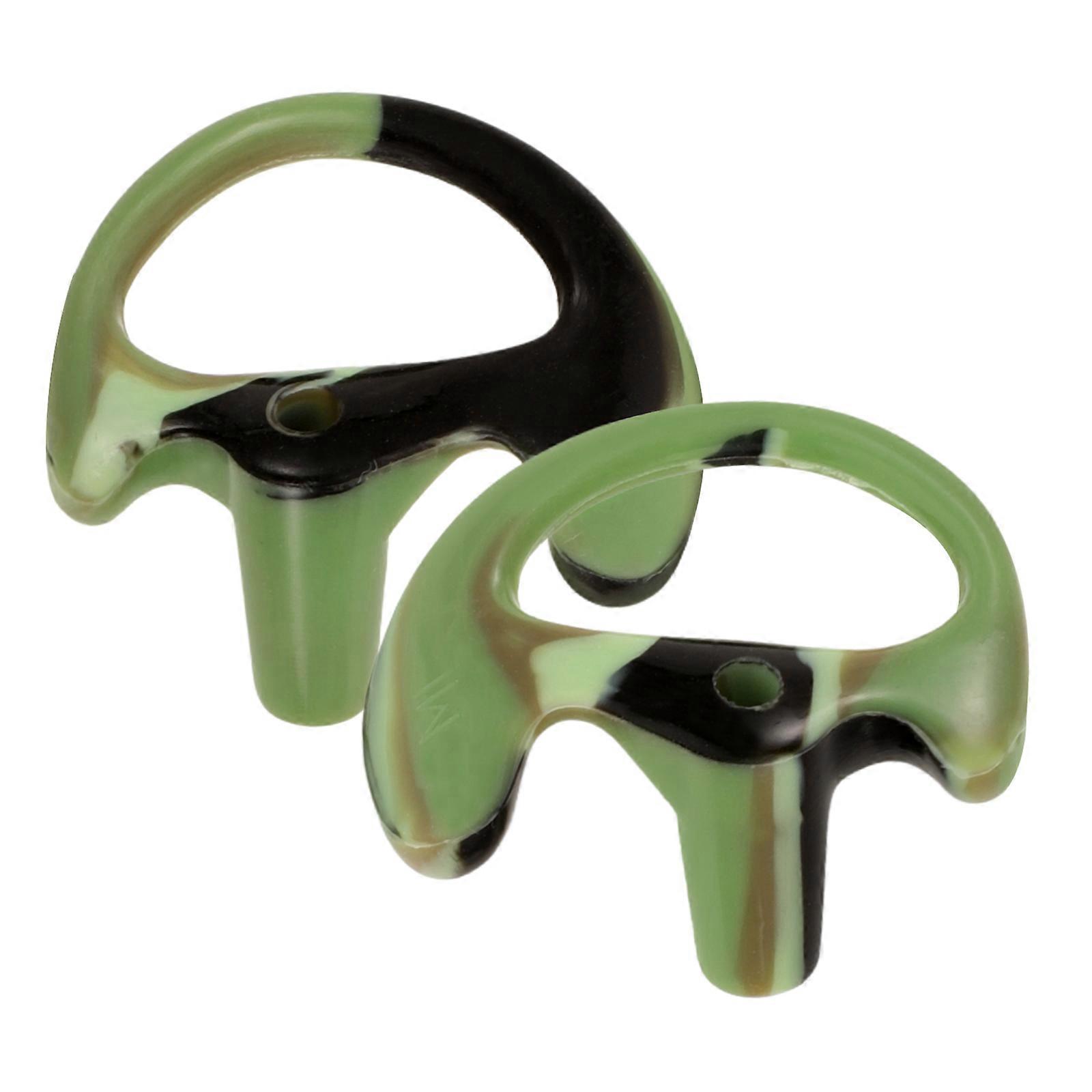 5Pairs Silicone Ear Molds for Interphone Use Comfortable Camouflage Design