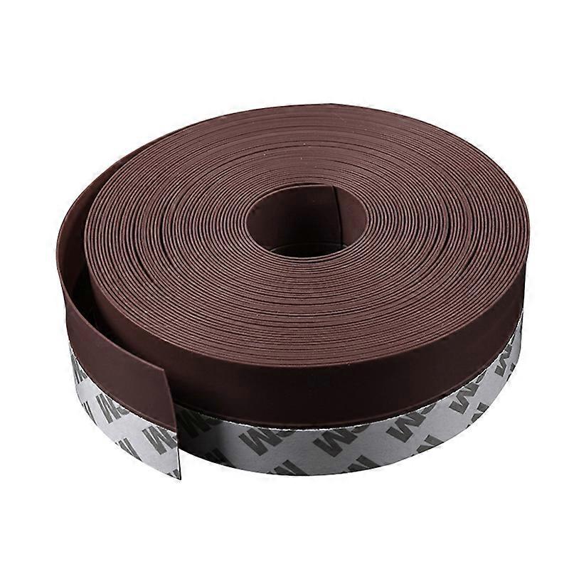 5Meters Door Bottom Seal Strip Weather Window Rubber Seal Weatherstrip Windproof Dust Self Adhesive Door Windshield Sealing Tape