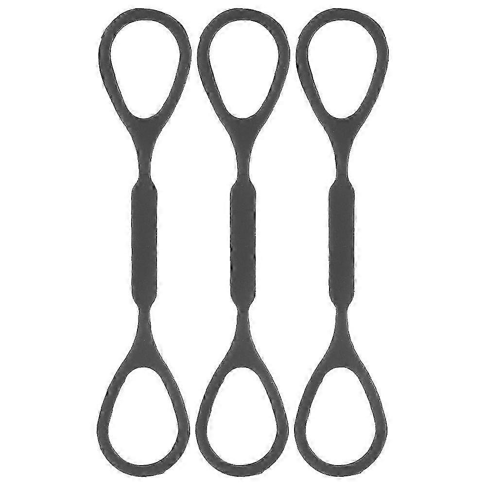 3pcs Trumpet Silicone Slide Stoppers for Trumpet Tuning Slide for School Bands Personal Practice Performances Black 2025