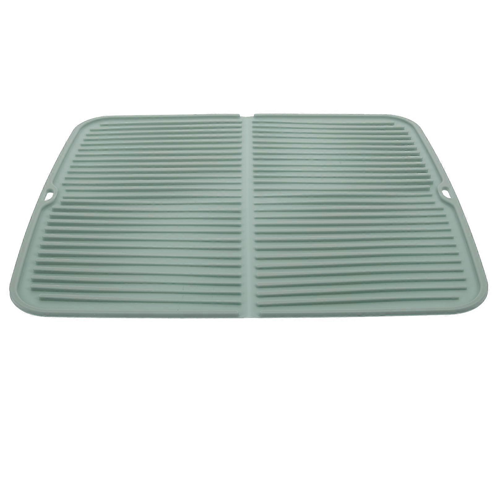 Heat Insulation Silicone Kitchen Dish Drying Mat for Tableware 1Pcs