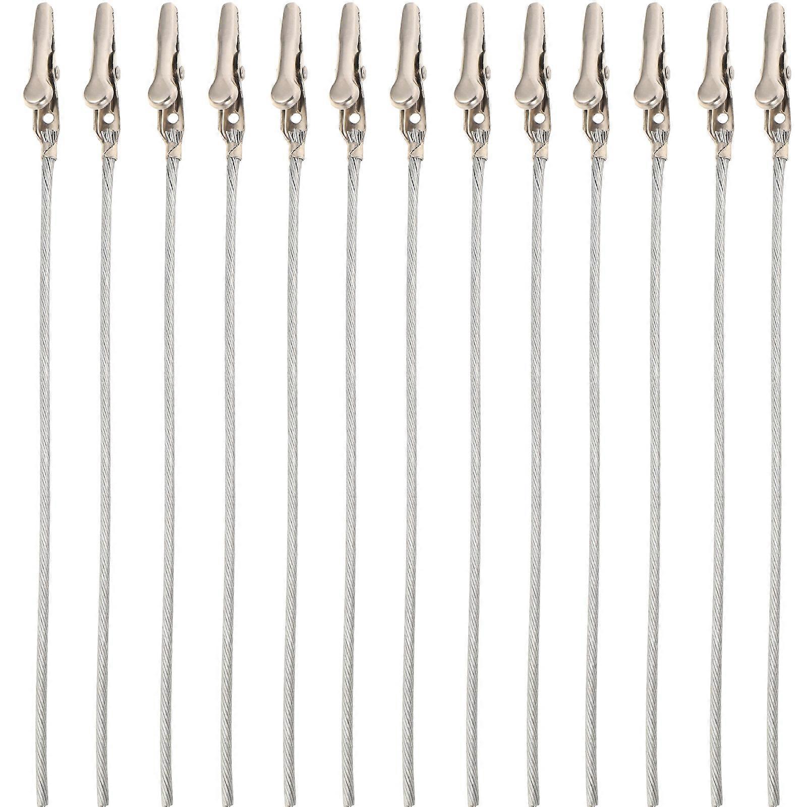 Clips 250 Pcs Long-Tailed Photo Holders Perfect For DIY Decoration And Buffet Table With Silver Finish Ideal For Card Holding And Memorandum