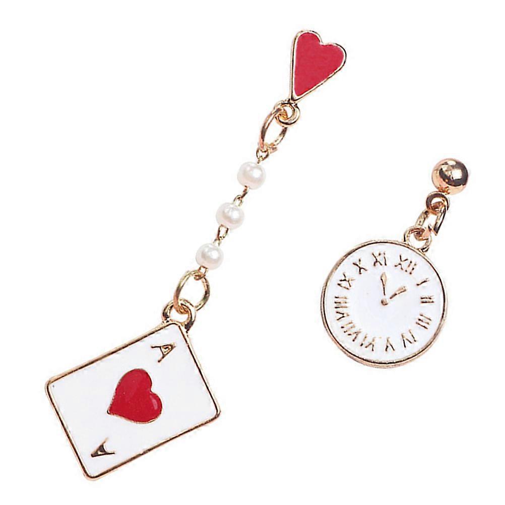 Creative Dangle Earrings 1Pair Multi for Women Alloy Oxidation-Resistant Style