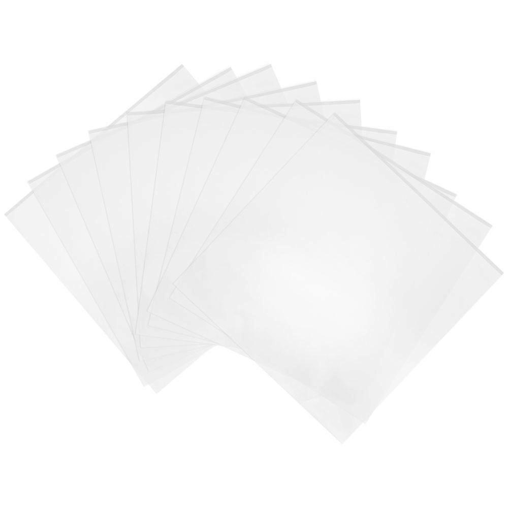 Vinyl Record Sleeve Plastic Covers for Protection 50Pcs Pack