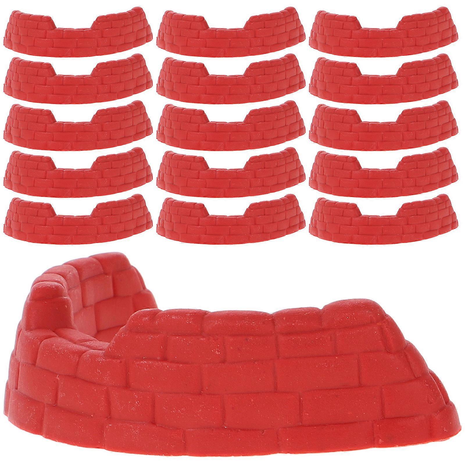 150Pcs Mini Soldiers Army Toys with Ushaped Bunker for Scene Decor